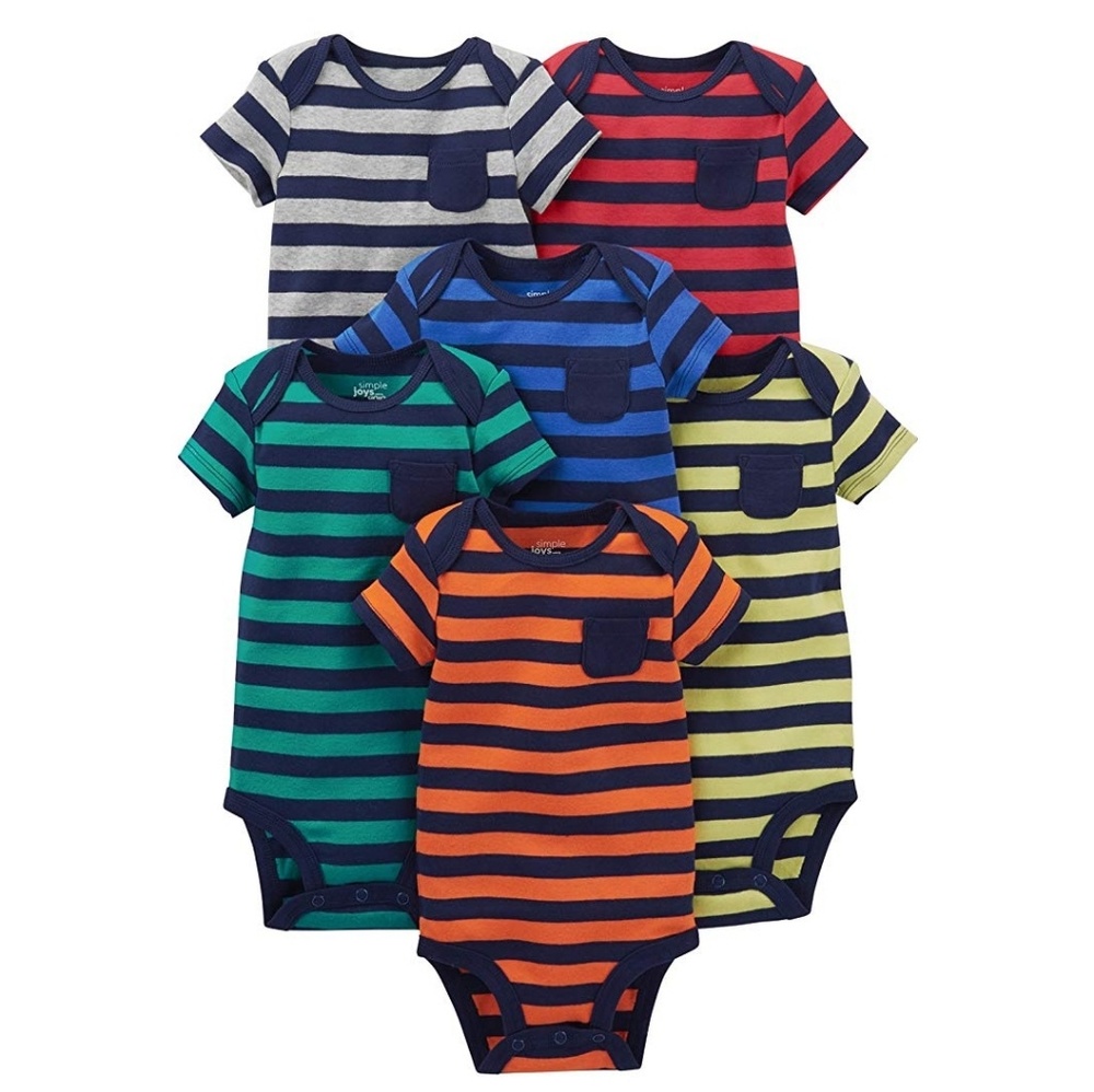Simply Joys by Carter's 6 pack body suits